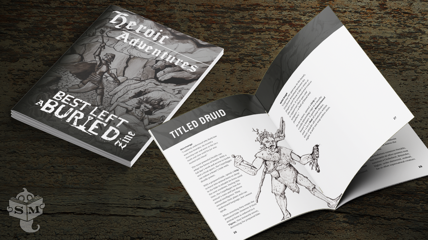 Best Left Buried: Heroic Zine