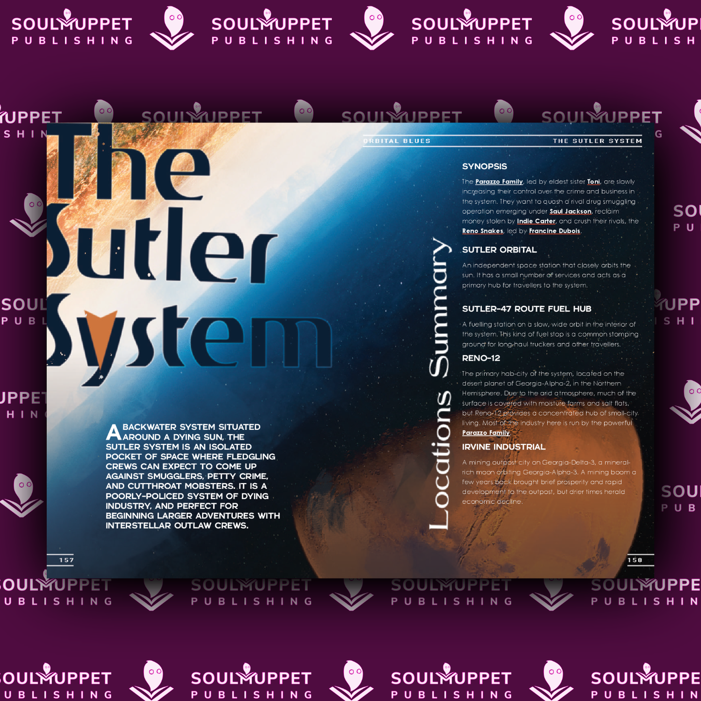 Orbital Blues: Quickstart: An Unchained Melody
