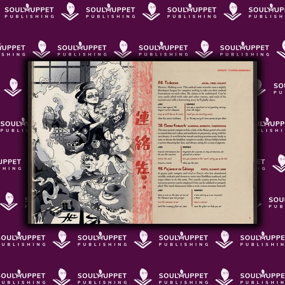 Paint the Town Red: Floating Underworld – SoulMuppet Publishing